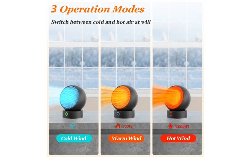 HF401暖气风扇-寒冷冬日让你一身暖气洋洋